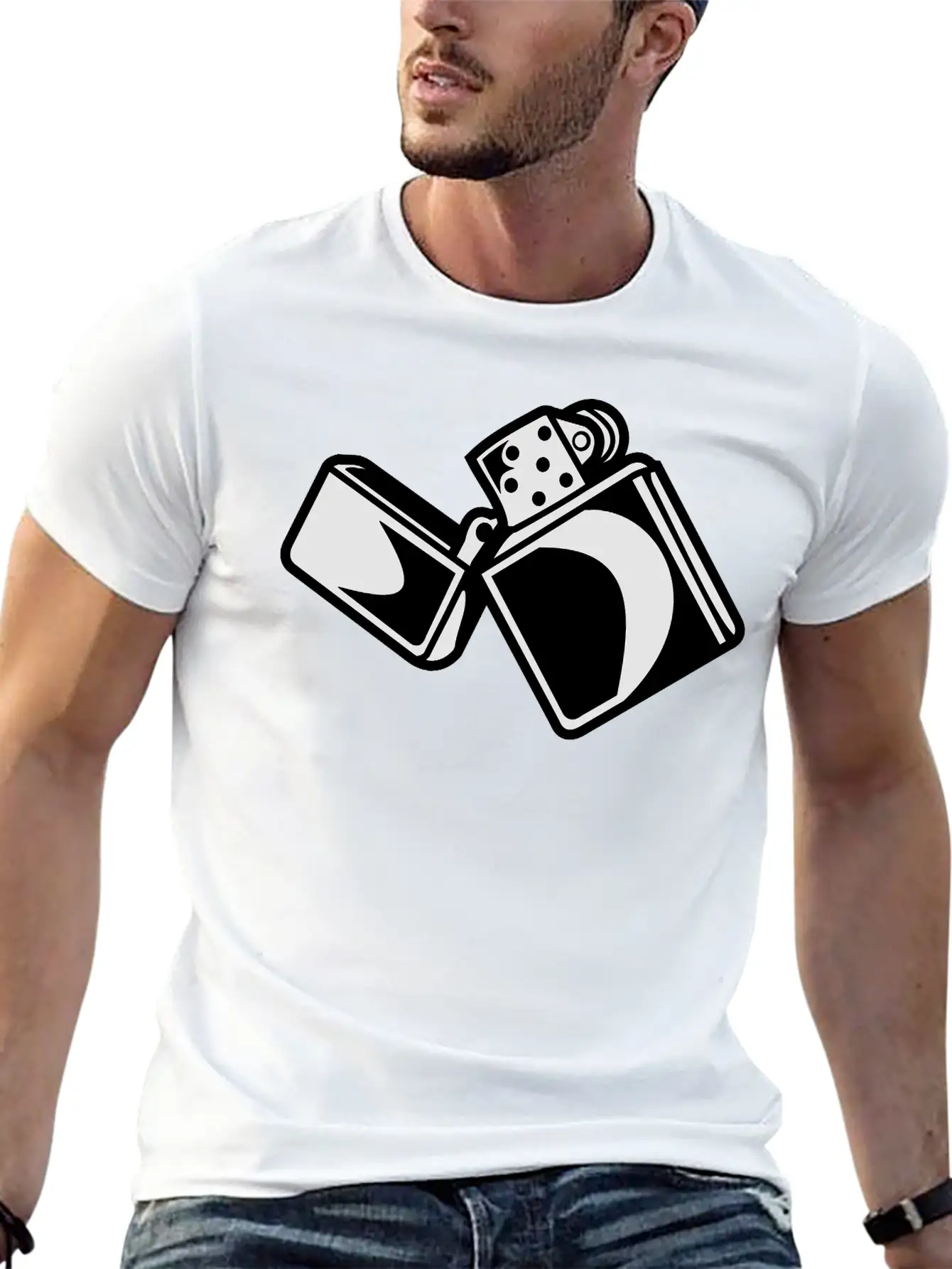 Lighter Essential Cotton Tee For Daily Outfits – Unisex Style