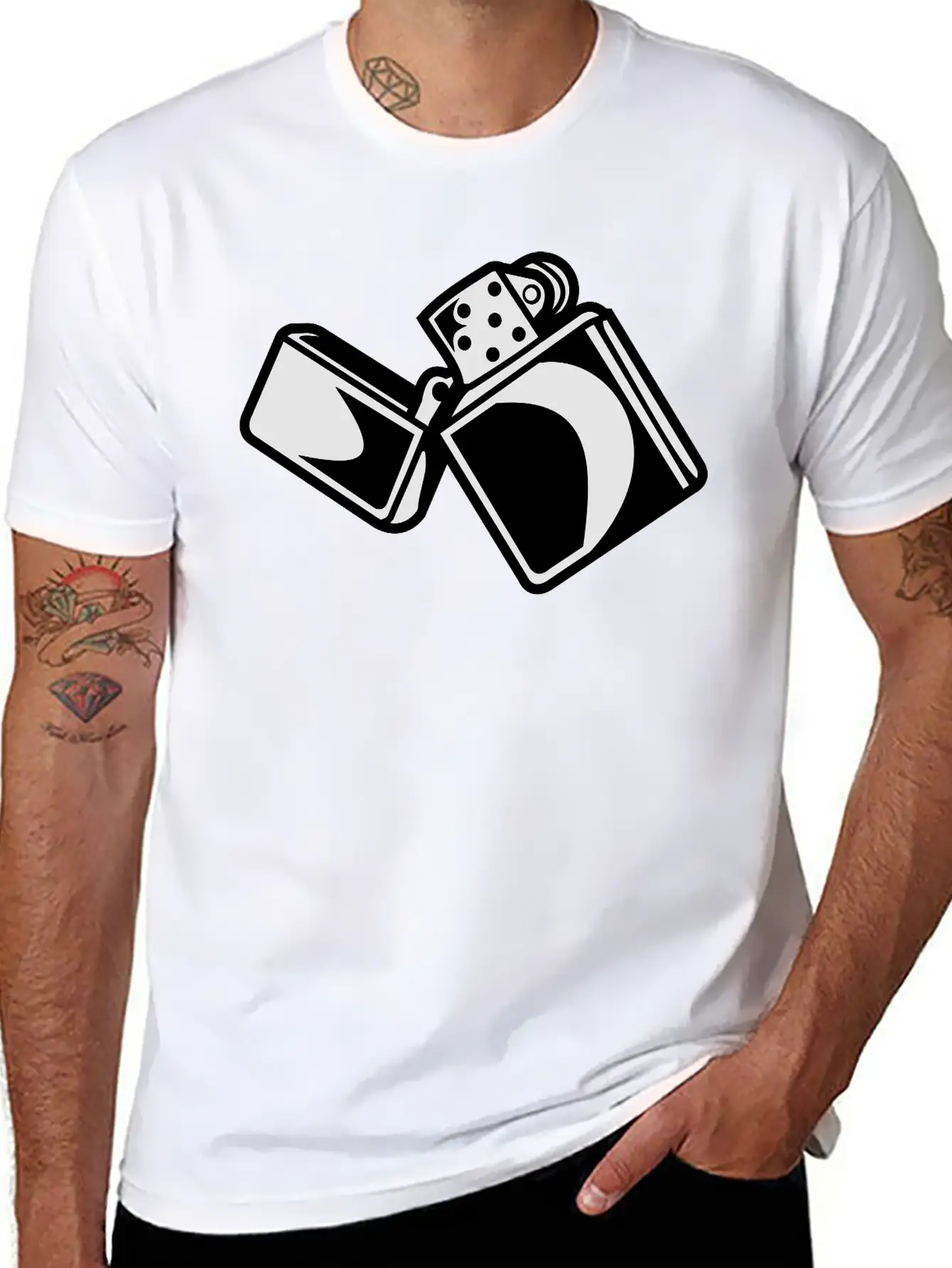 Lighter Essential Cotton Tee For Daily Outfits – Unisex Style