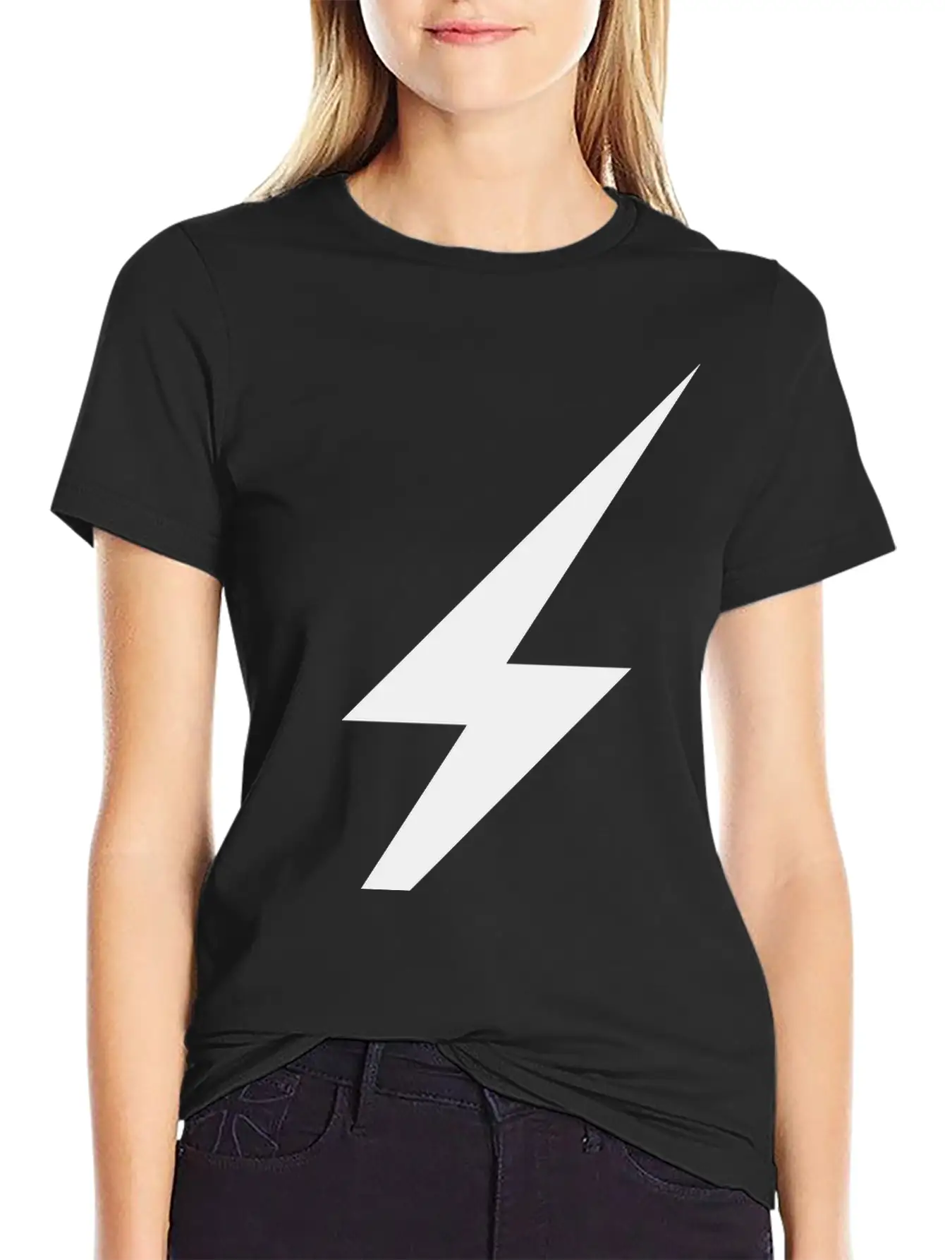 Lightning Basic Graphic T-Shirt – Daily Comfort In Soft Cotton