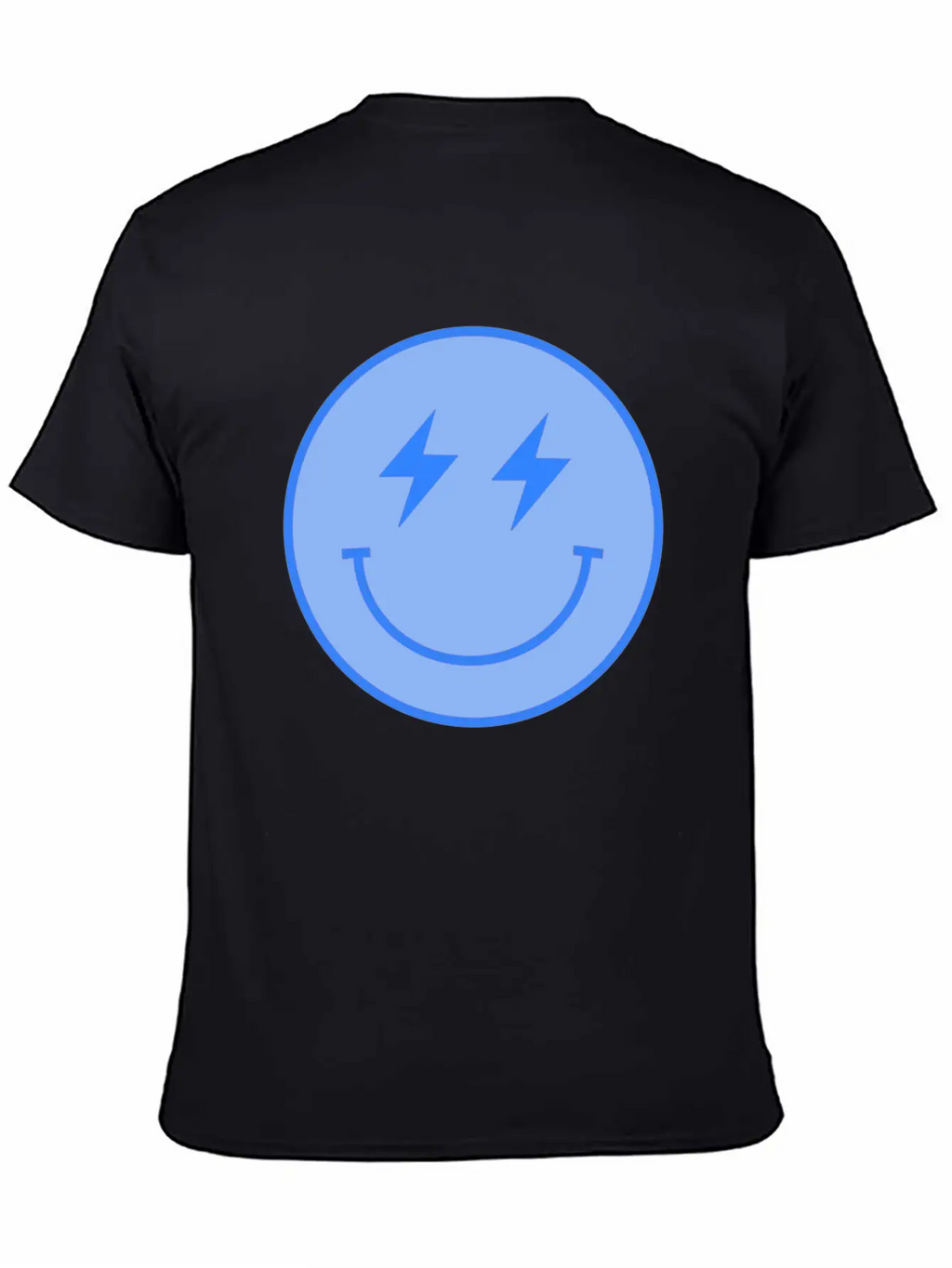 Lightning Blue Unisex Casual T-Shirt – Clean Design For Daily Comfort