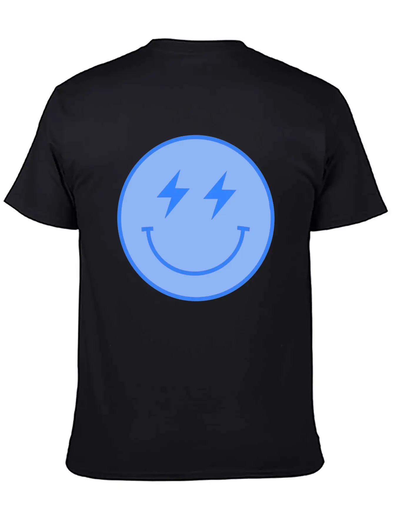 Lightning Blue Unisex Casual T-Shirt – Clean Design For Daily Comfort
