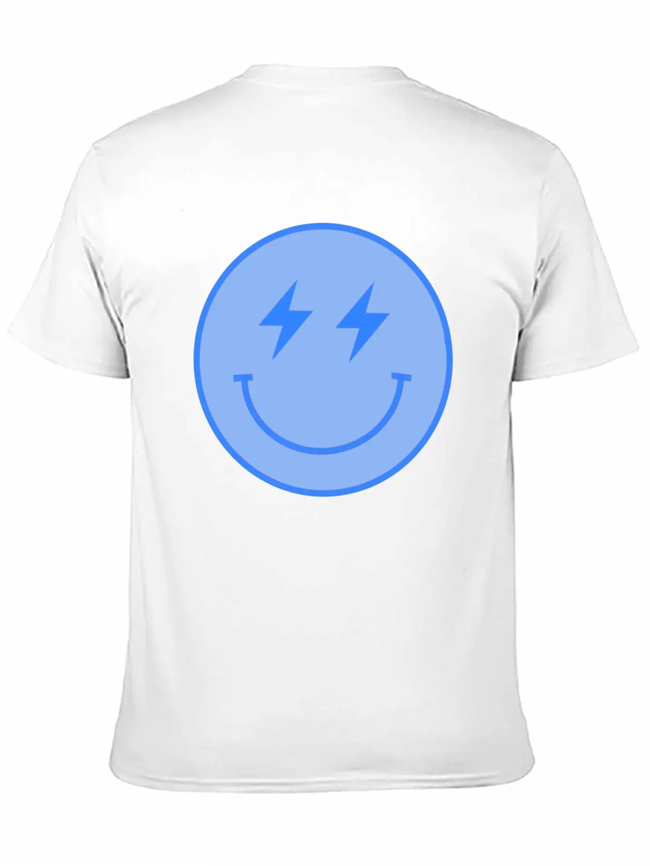 Lightning Blue Unisex Casual T-Shirt – Clean Design For Daily Comfort
