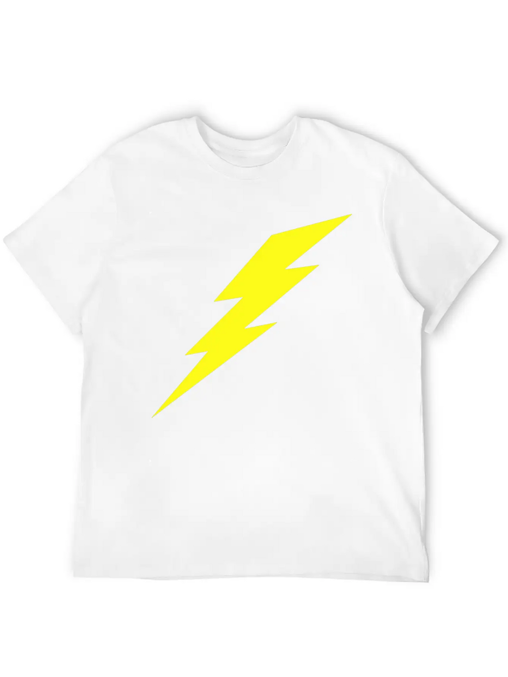 Lightning Bolt Breathable Soft Cotton T-Shirt – Timeless Casual Look