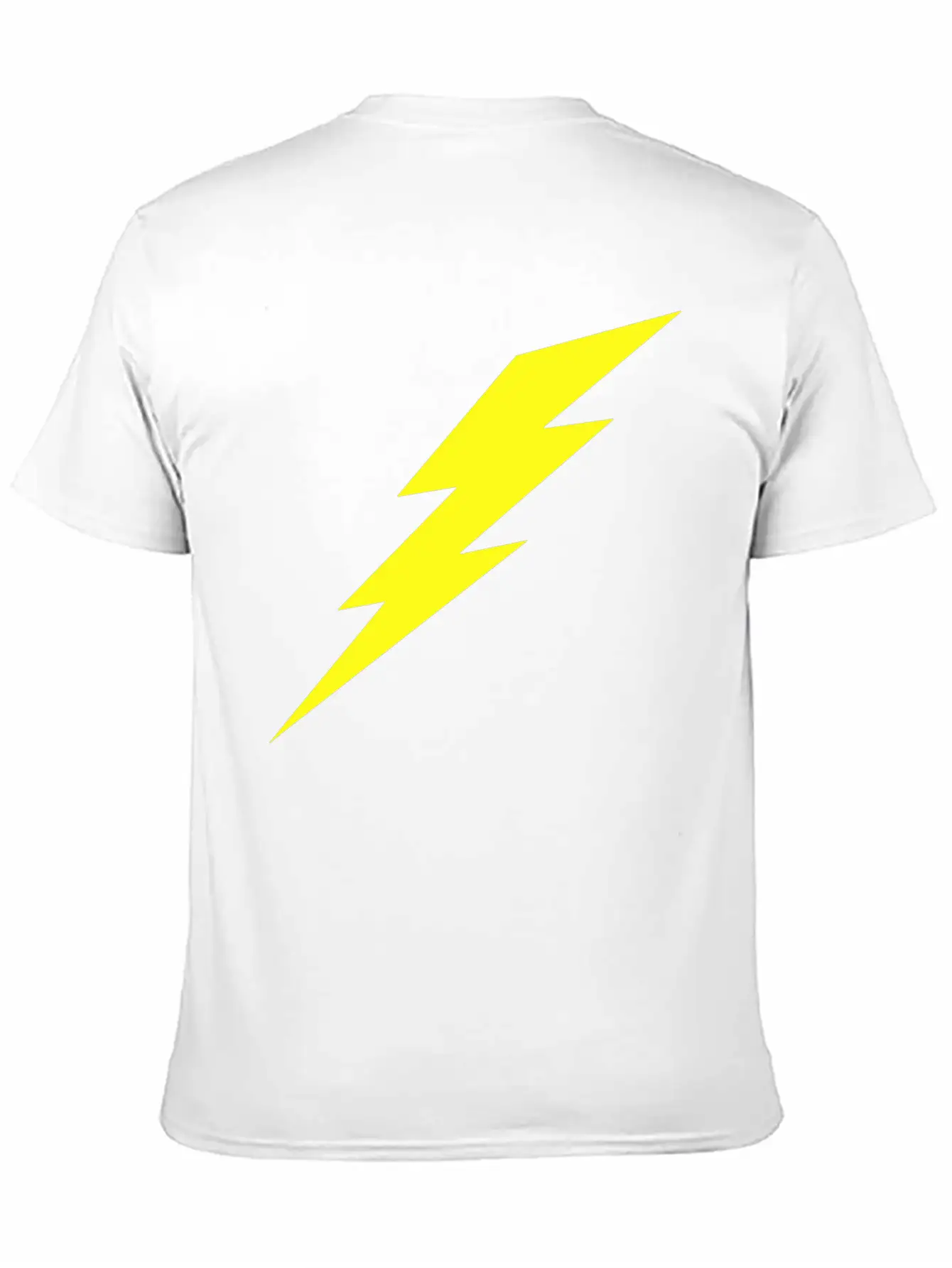 Lightning Bolt Breathable Soft Cotton T-Shirt – Timeless Casual Look