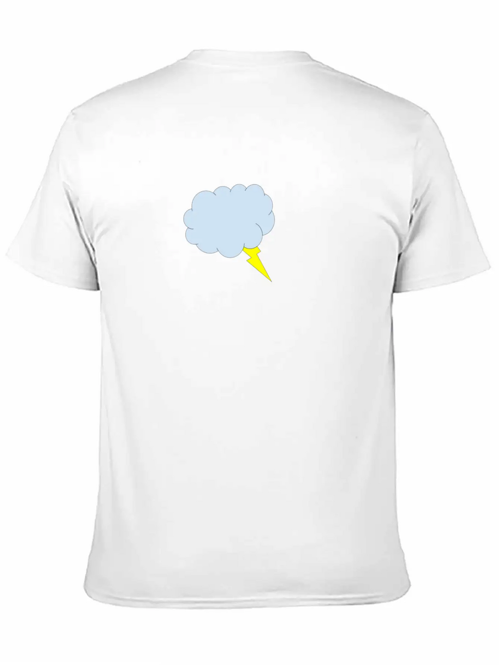 Lightning Cloud Breathable Soft Cotton T-Shirt – Timeless Casual Look