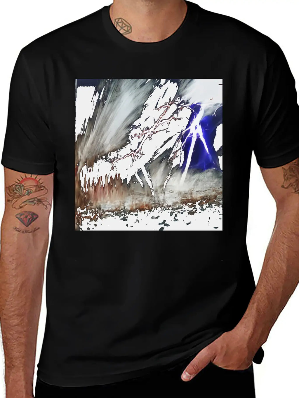 Lightnings Rage Modern Fit Casual T-Shirt – Clean And Versatile Design