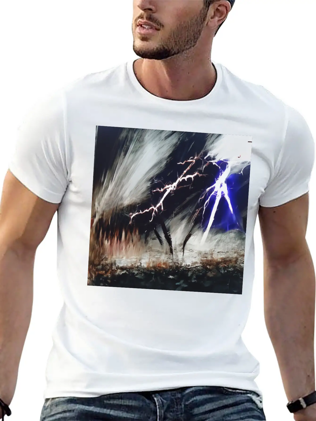 Lightnings Rage Modern Fit Casual T-Shirt – Clean And Versatile Design