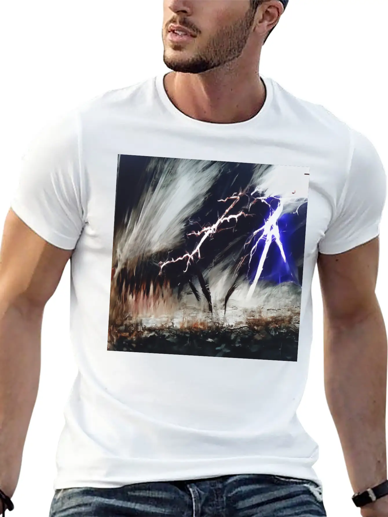 Lightnings Rage Modern Fit Casual T-Shirt – Clean And Versatile Design