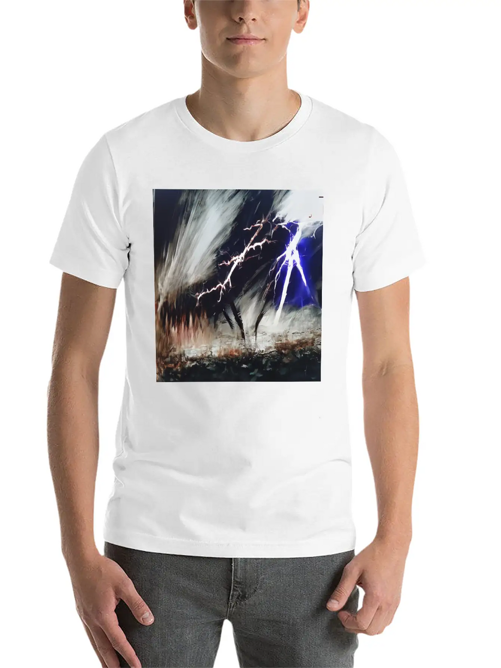 Lightnings Rage Modern Fit Casual T-Shirt – Clean And Versatile Design