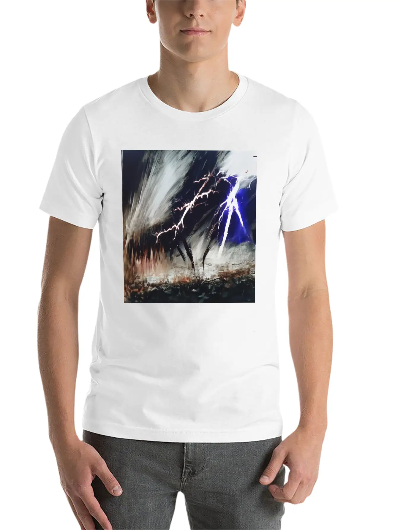 Lightnings Rage Modern Fit Casual T-Shirt – Clean And Versatile Design