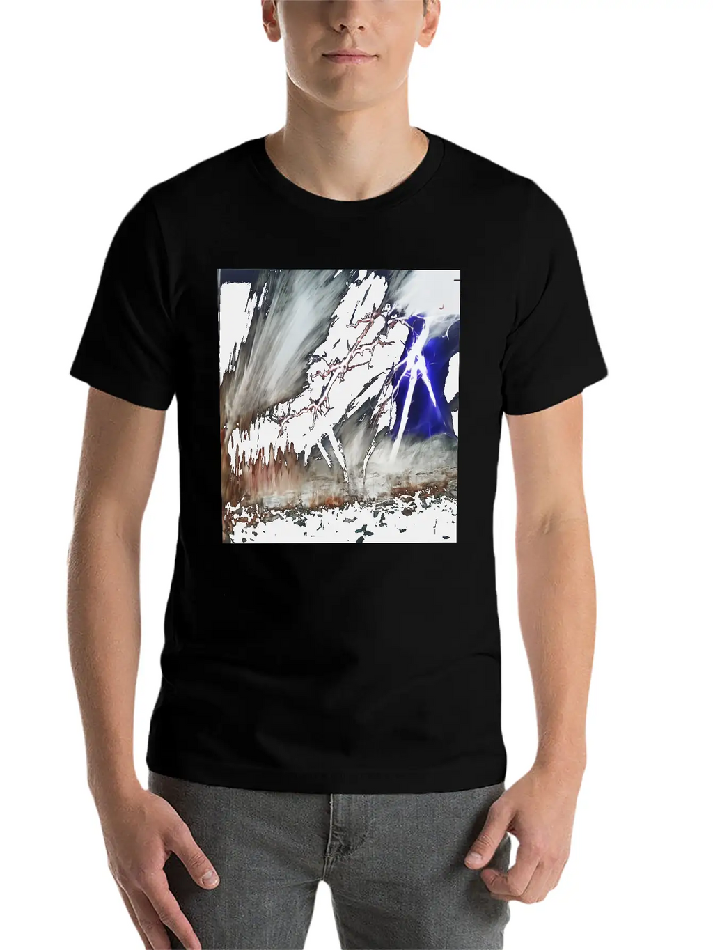 Lightnings Rage Modern Fit Casual T-Shirt – Clean And Versatile Design