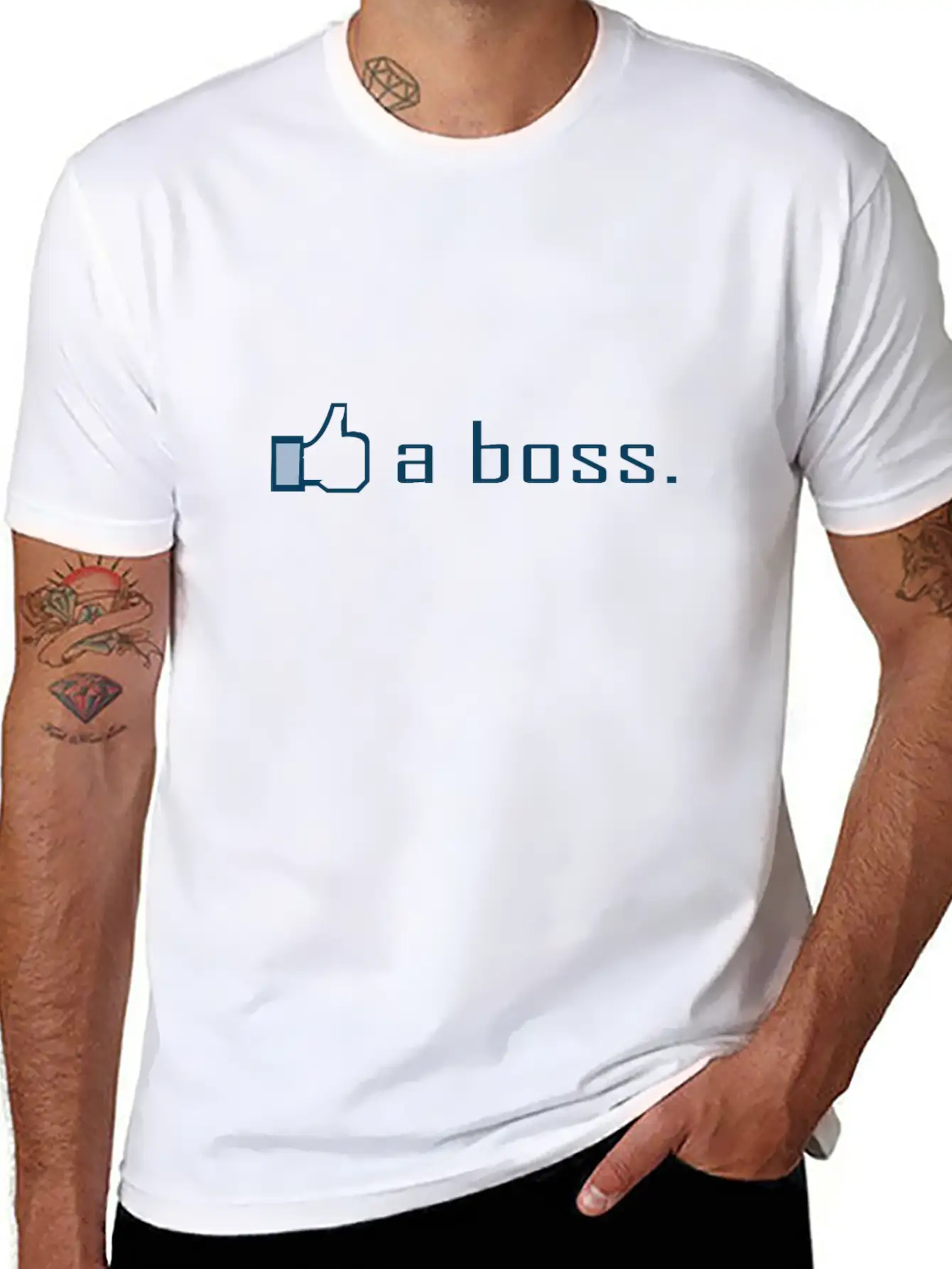 Like A Boss Timeless Short Sleeve Tee – Comfy And Minimalist Design