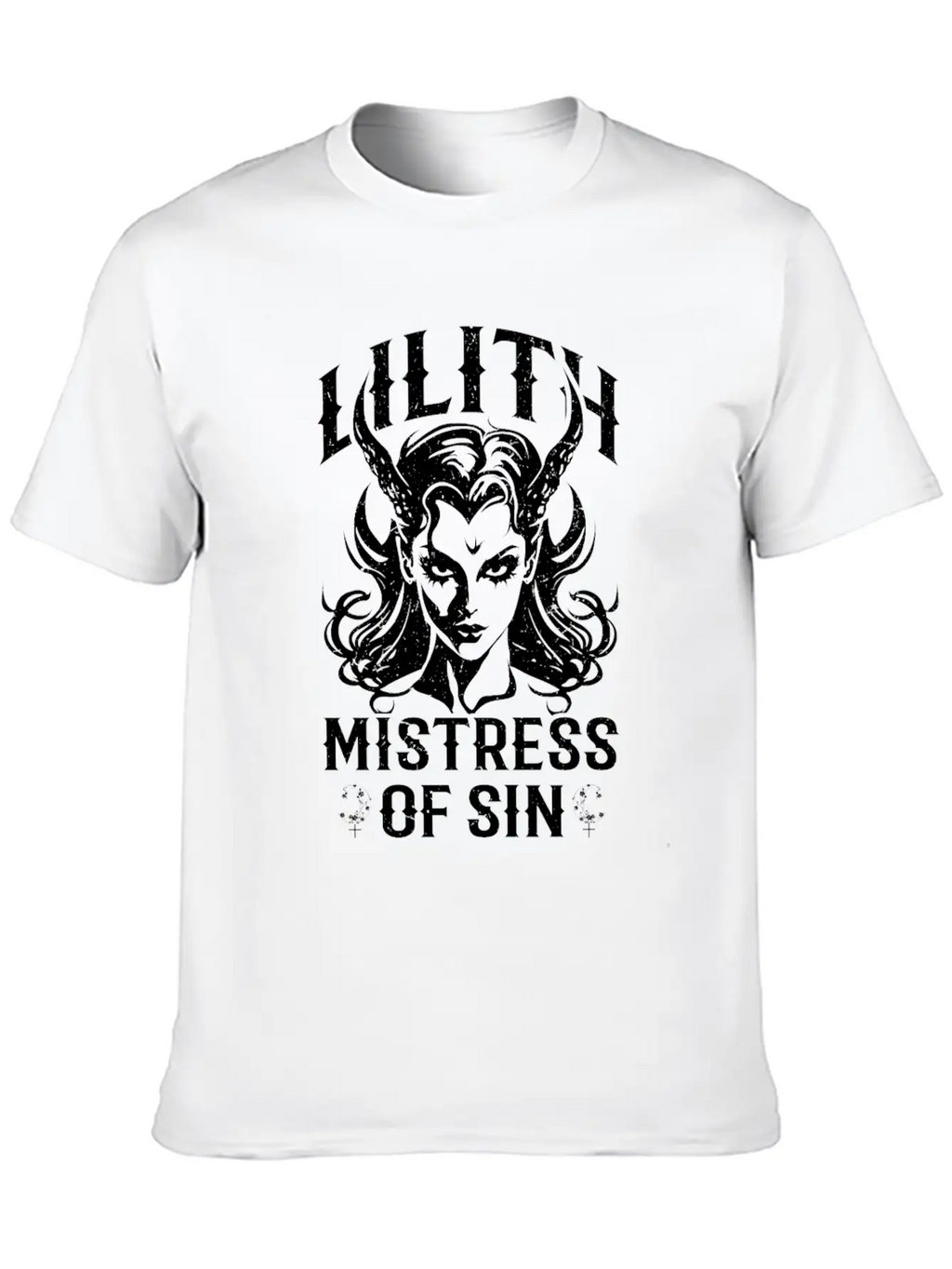 Lilith Demon Gothic Mythology Folklore Satanic Classic Cotton Tee – Unisex Comfort For Any Season