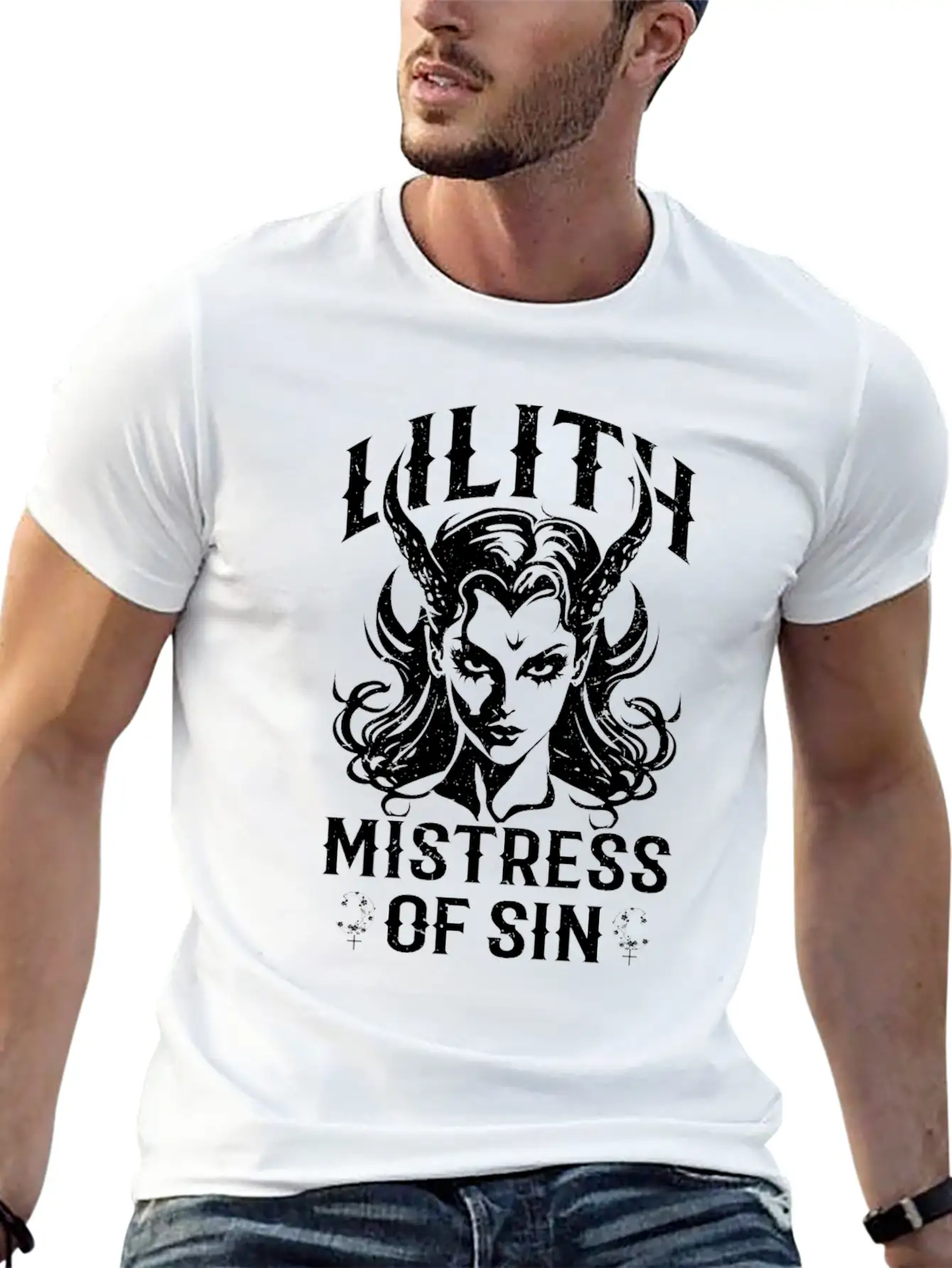 Lilith Demon Gothic Mythology Folklore Satanic Classic Cotton Tee – Unisex Comfort For Any Season
