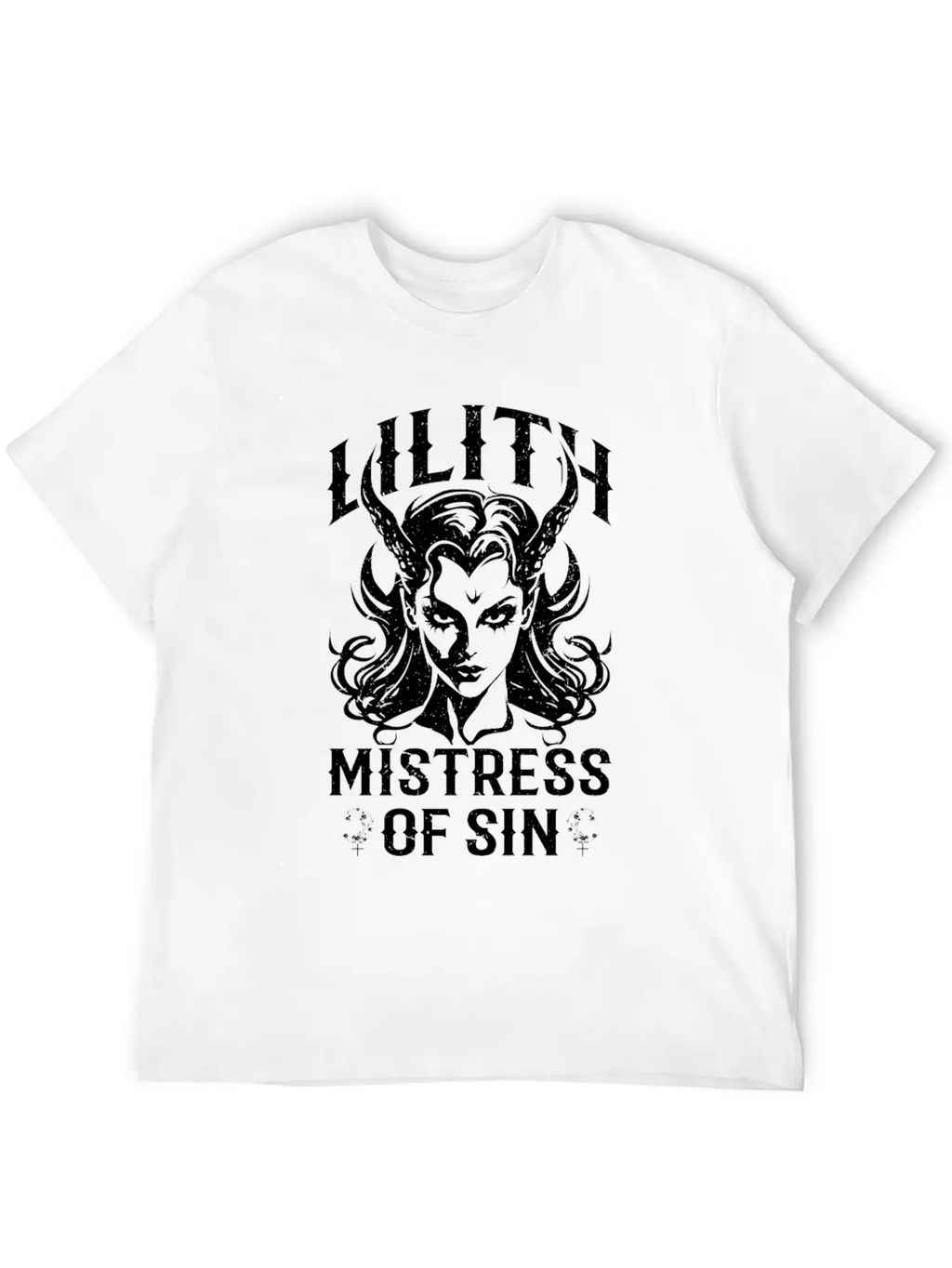 Lilith Demon Gothic Mythology Folklore Satanic Classic Cotton Tee – Unisex Comfort For Any Season