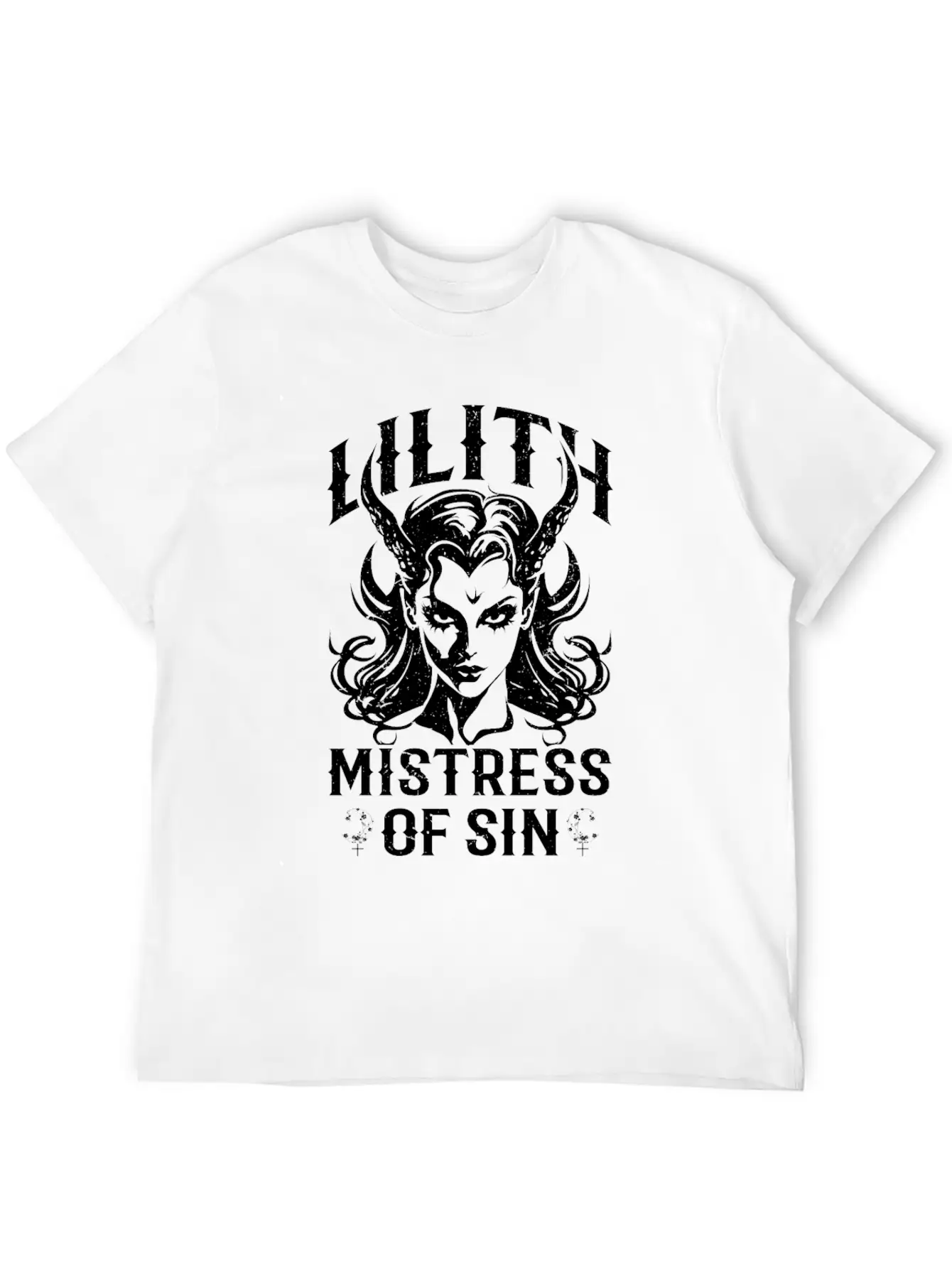 Lilith Demon Gothic Mythology Folklore Satanic Classic Cotton Tee – Unisex Comfort For Any Season