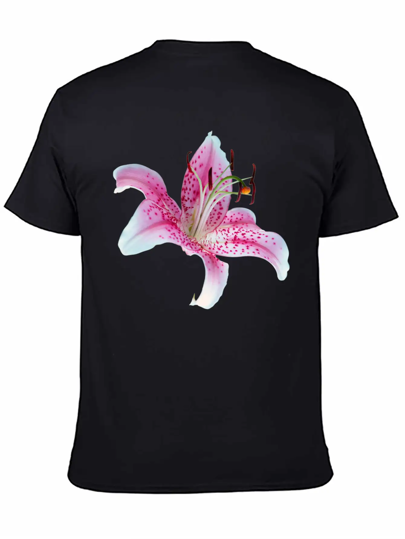 Lilly Flower Orchid Relaxed Everyday Tee – Lightweight And Durable Cotton