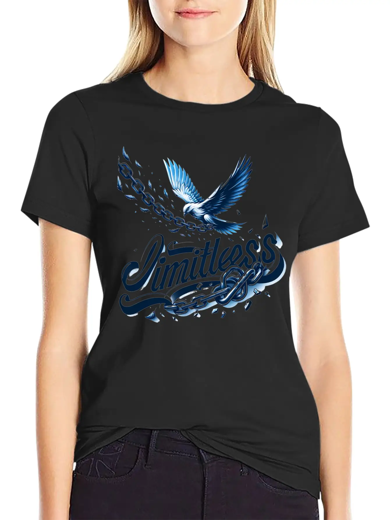 Limitless Freedom Classic Cotton Tee – Unisex Comfort For Any Season