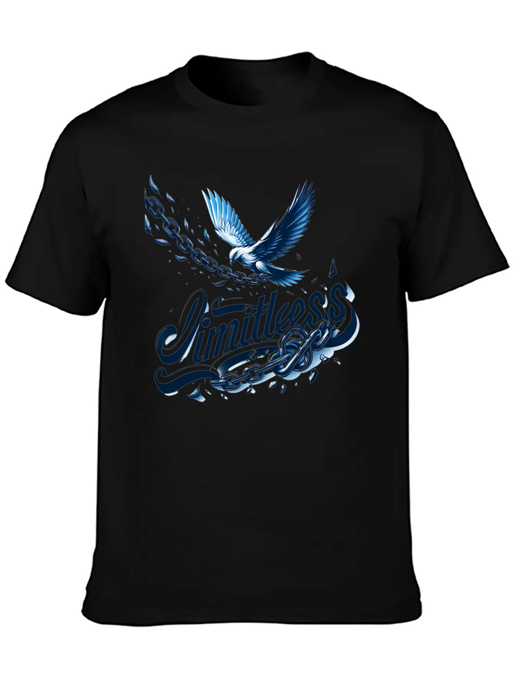 Limitless Freedom Classic Cotton Tee – Unisex Comfort For Any Season