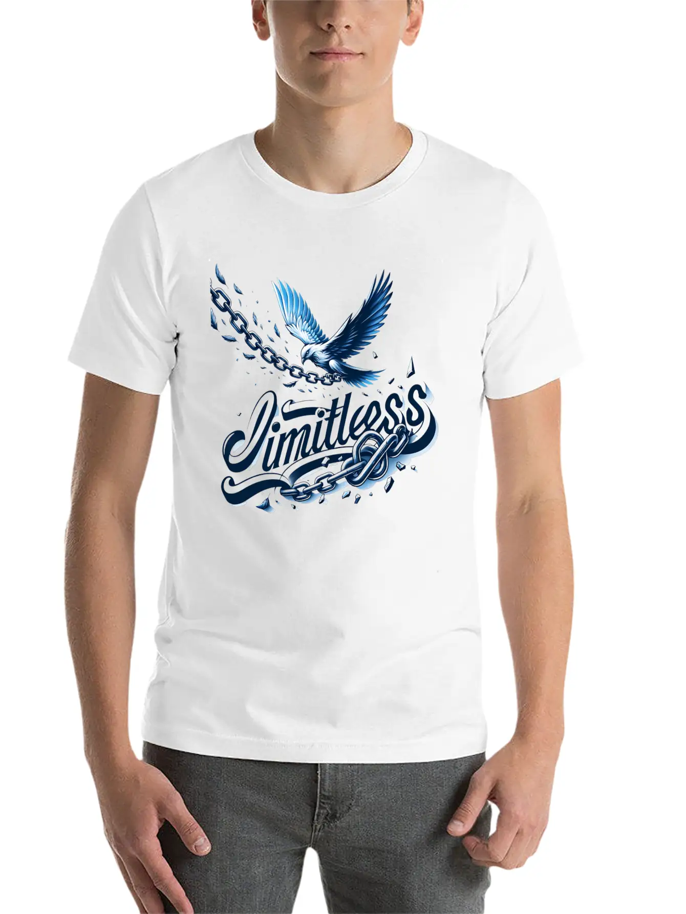 Limitless Freedom Classic Cotton Tee – Unisex Comfort For Any Season