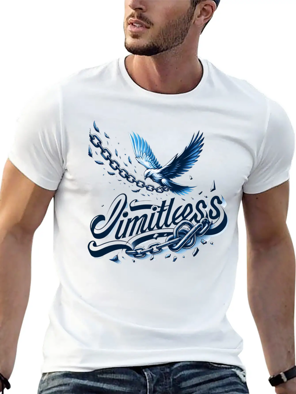 Limitless Freedom Classic Cotton Tee – Unisex Comfort For Any Season