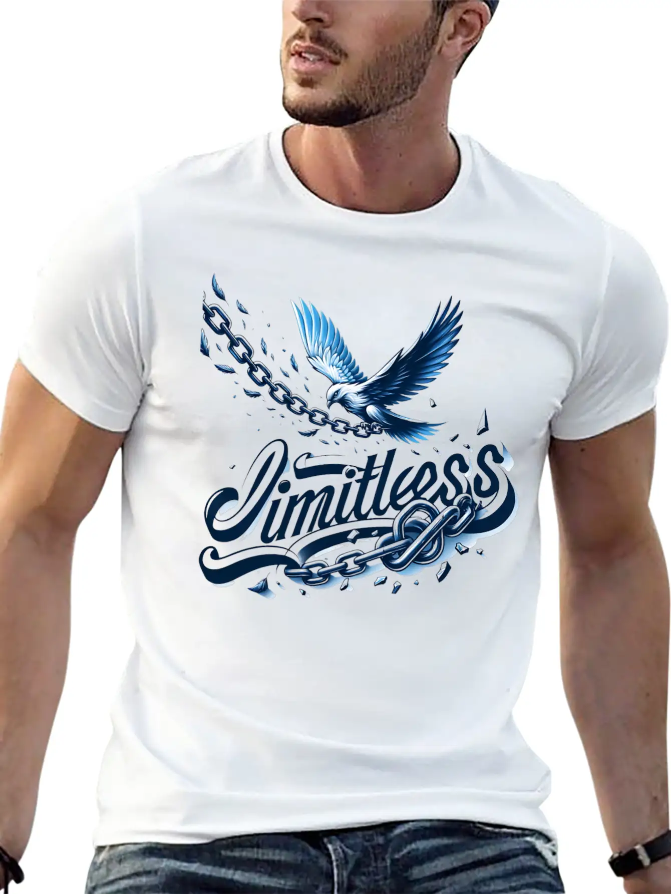 Limitless Freedom Classic Cotton Tee – Unisex Comfort For Any Season