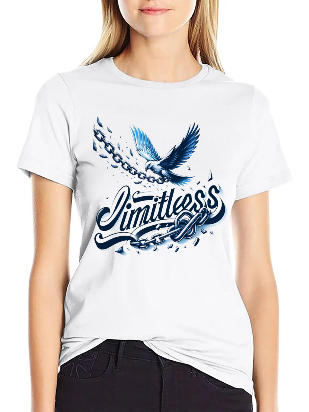 Limitless Freedom Classic Cotton Tee – Unisex Comfort For Any Season