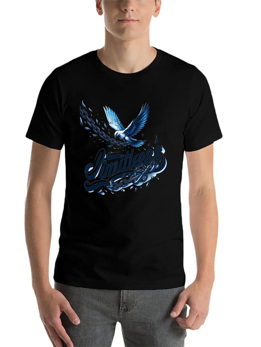 Limitless Freedom Classic Cotton Tee – Unisex Comfort For Any Season