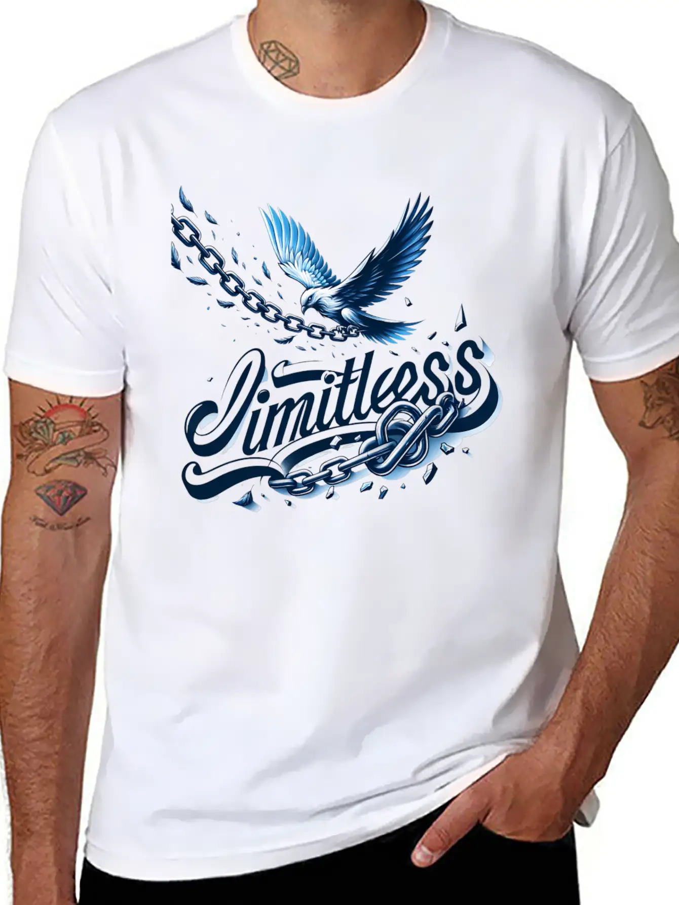 Limitless Freedom Classic Cotton Tee – Unisex Comfort For Any Season