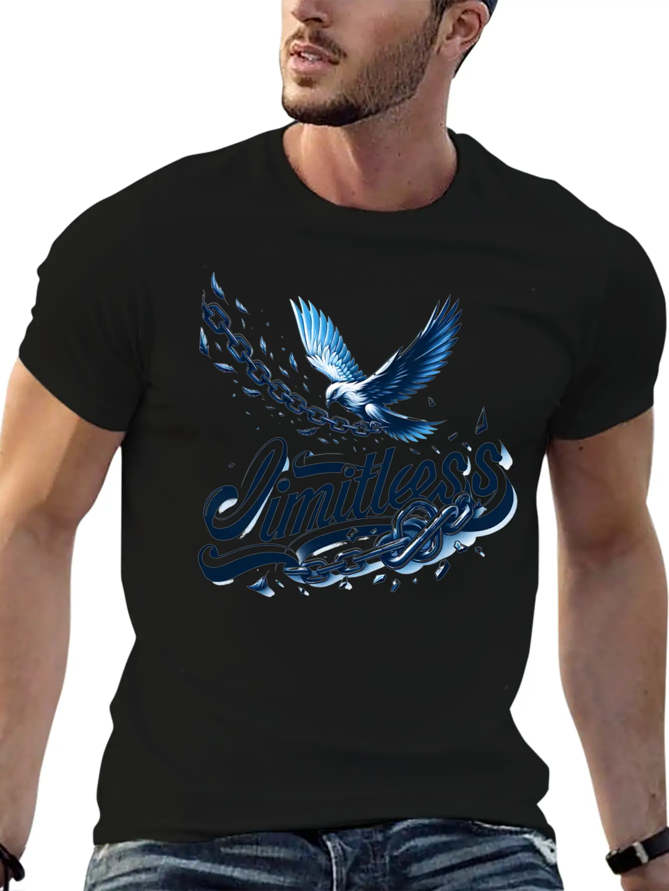 Limitless Freedom Classic Cotton Tee – Unisex Comfort For Any Season