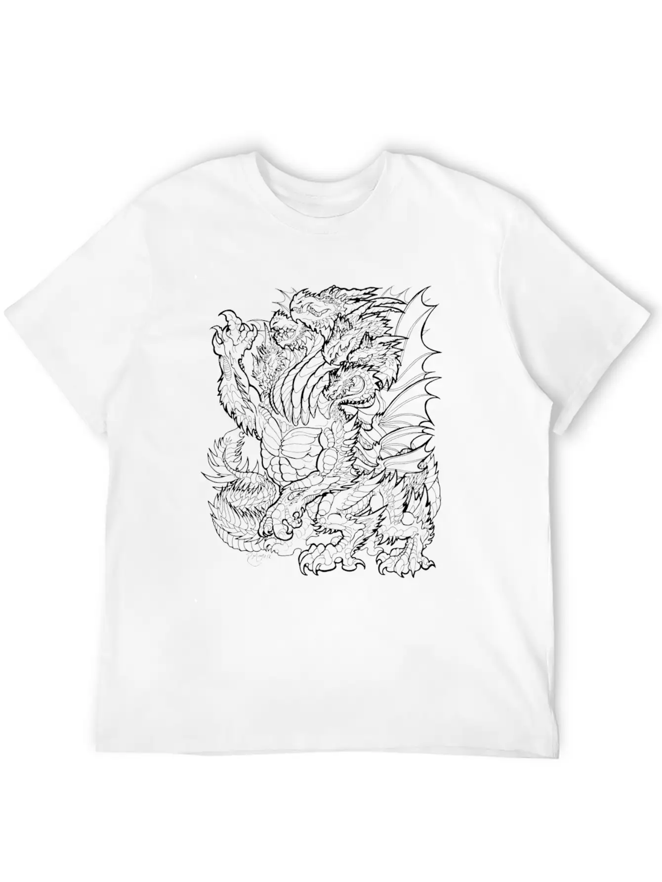 Line Art Stylish Everyday T-Shirt – Unisex Basic Cotton Tee