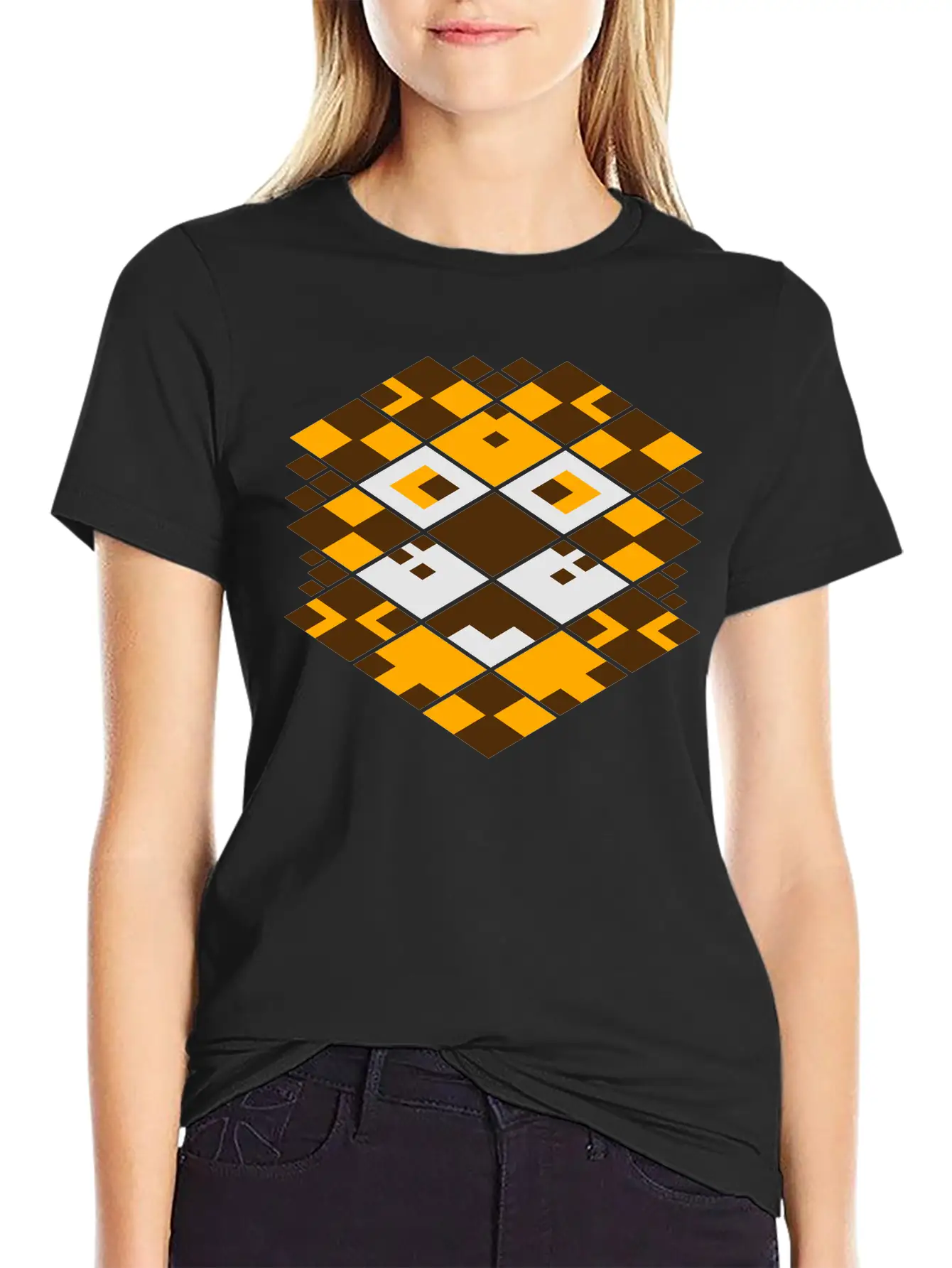 Lion Abstract Timeless Short Sleeve Tee – Comfy And Minimalist Design