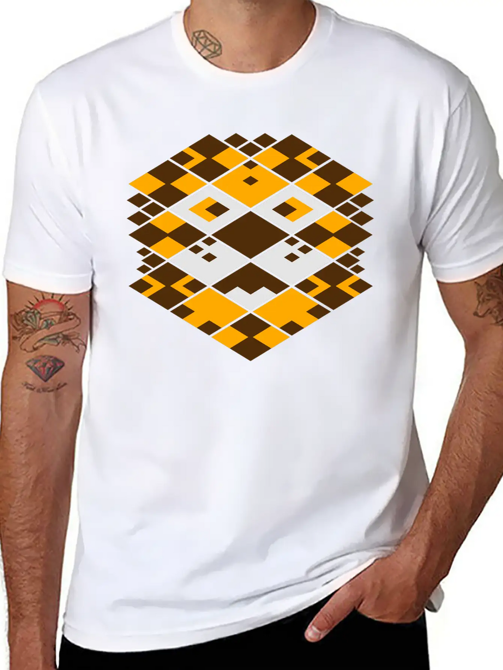 Lion Abstract Timeless Short Sleeve Tee – Comfy And Minimalist Design