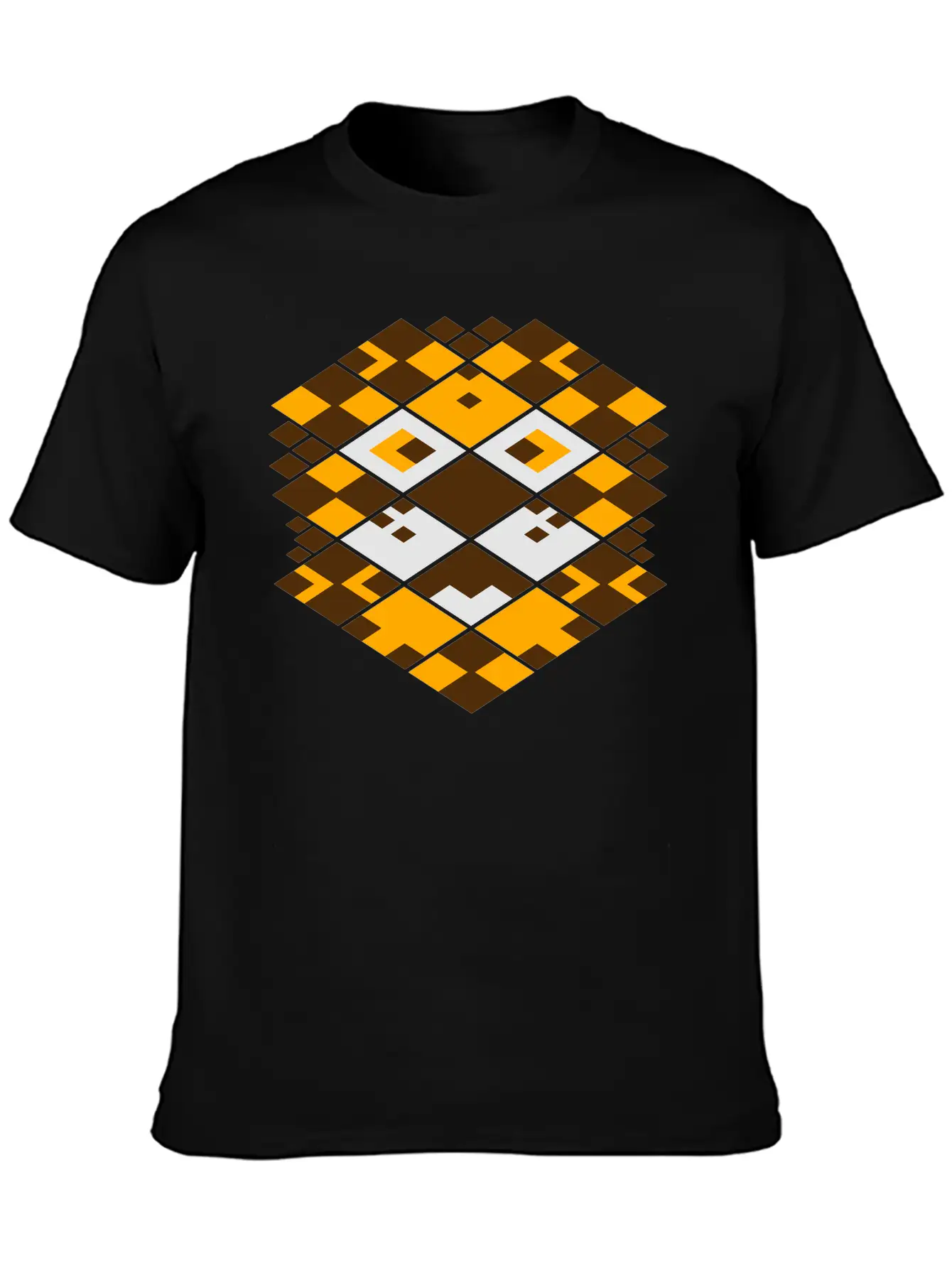 Lion Abstract Timeless Short Sleeve Tee – Comfy And Minimalist Design