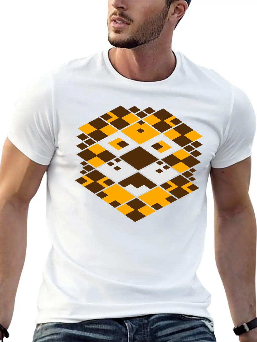 Lion Abstract Timeless Short Sleeve Tee – Comfy And Minimalist Design