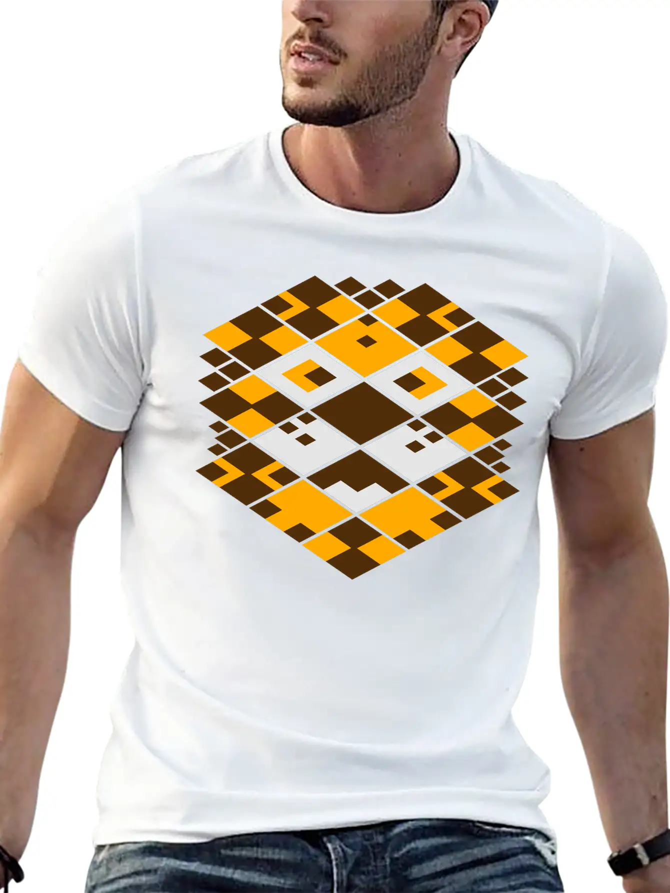 Lion Abstract Timeless Short Sleeve Tee – Comfy And Minimalist Design