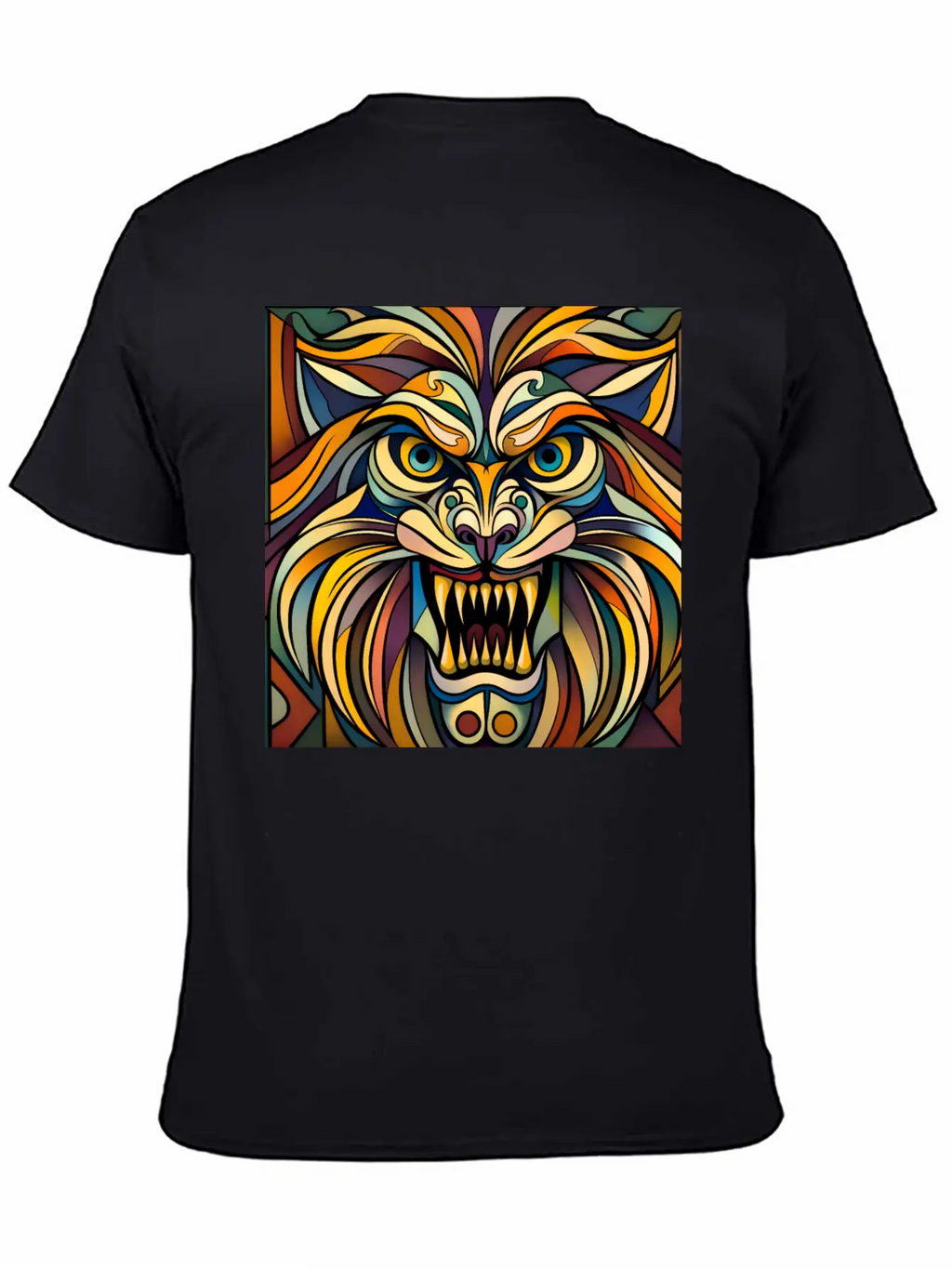 Lion Breathable Graphic T-Shirt – Perfect For Casual Days