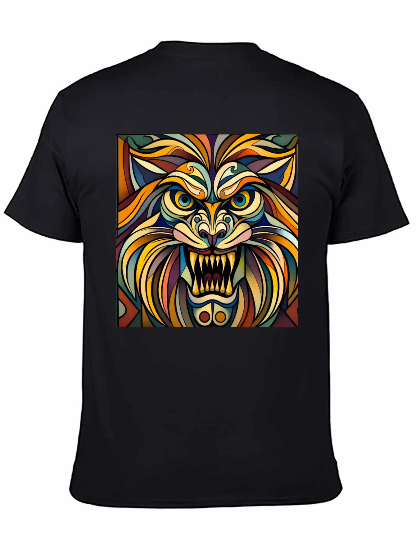 Lion Breathable Graphic T-Shirt – Perfect For Casual Days