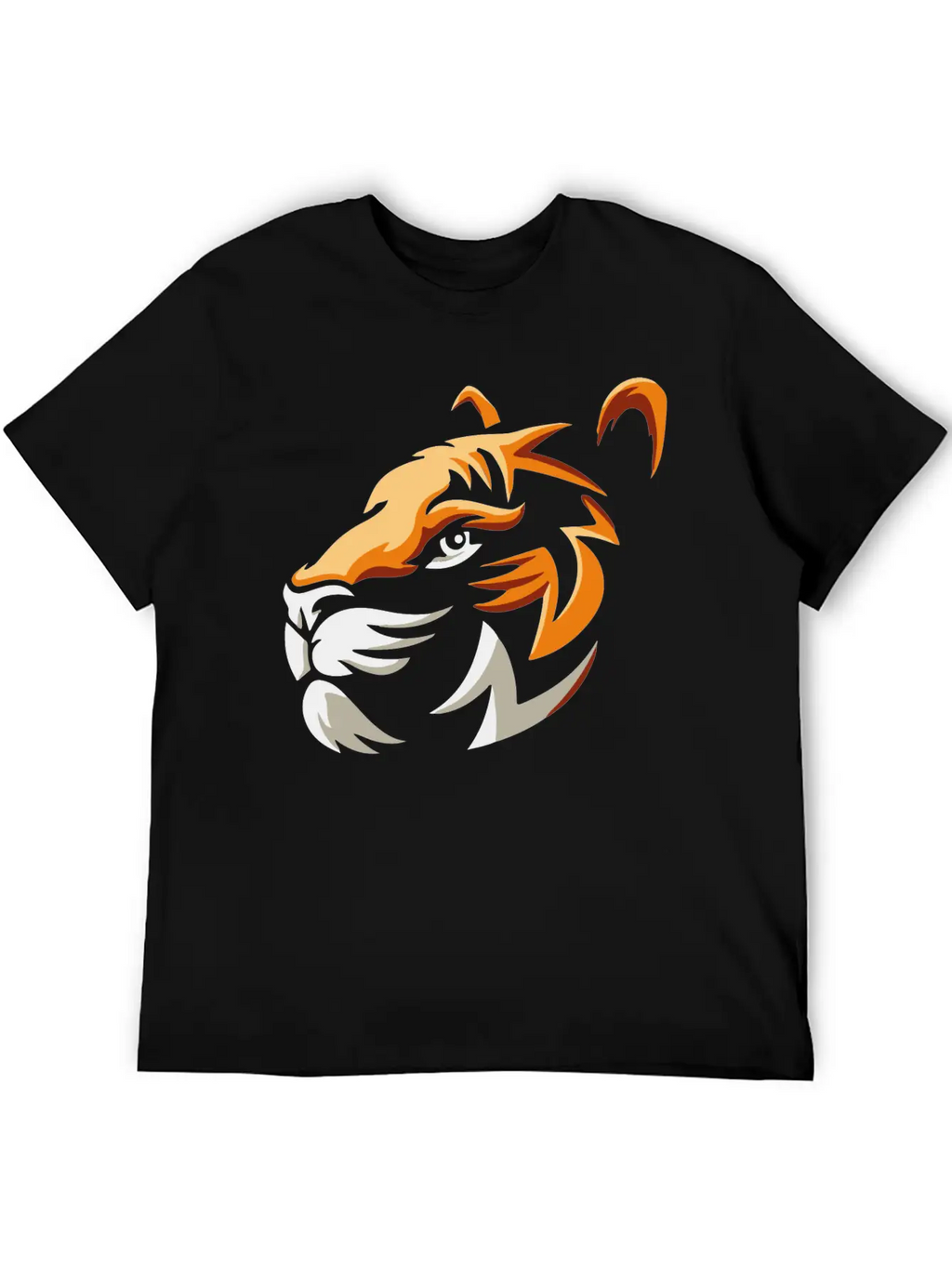 Lion Head, Roaring Lion Timeless Short Sleeve Tee – Comfy And Minimalist Design