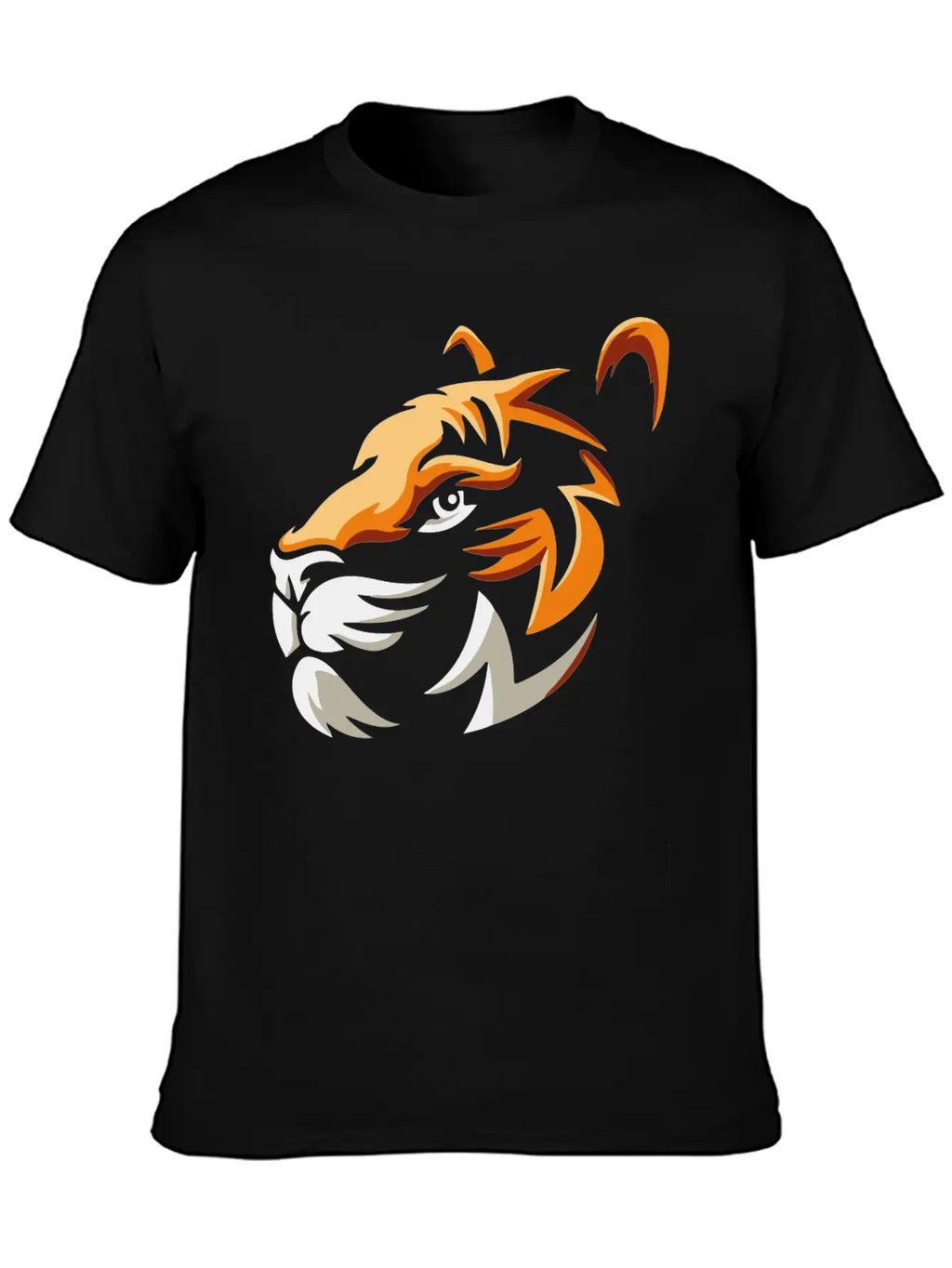 Lion Head, Roaring Lion Timeless Short Sleeve Tee – Comfy And Minimalist Design