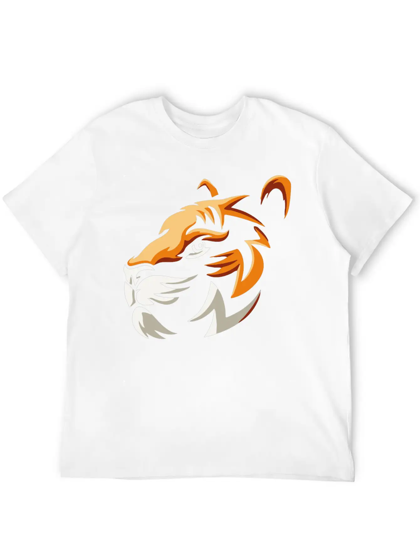 Lion Head, Roaring Lion Timeless Short Sleeve Tee – Comfy And Minimalist Design