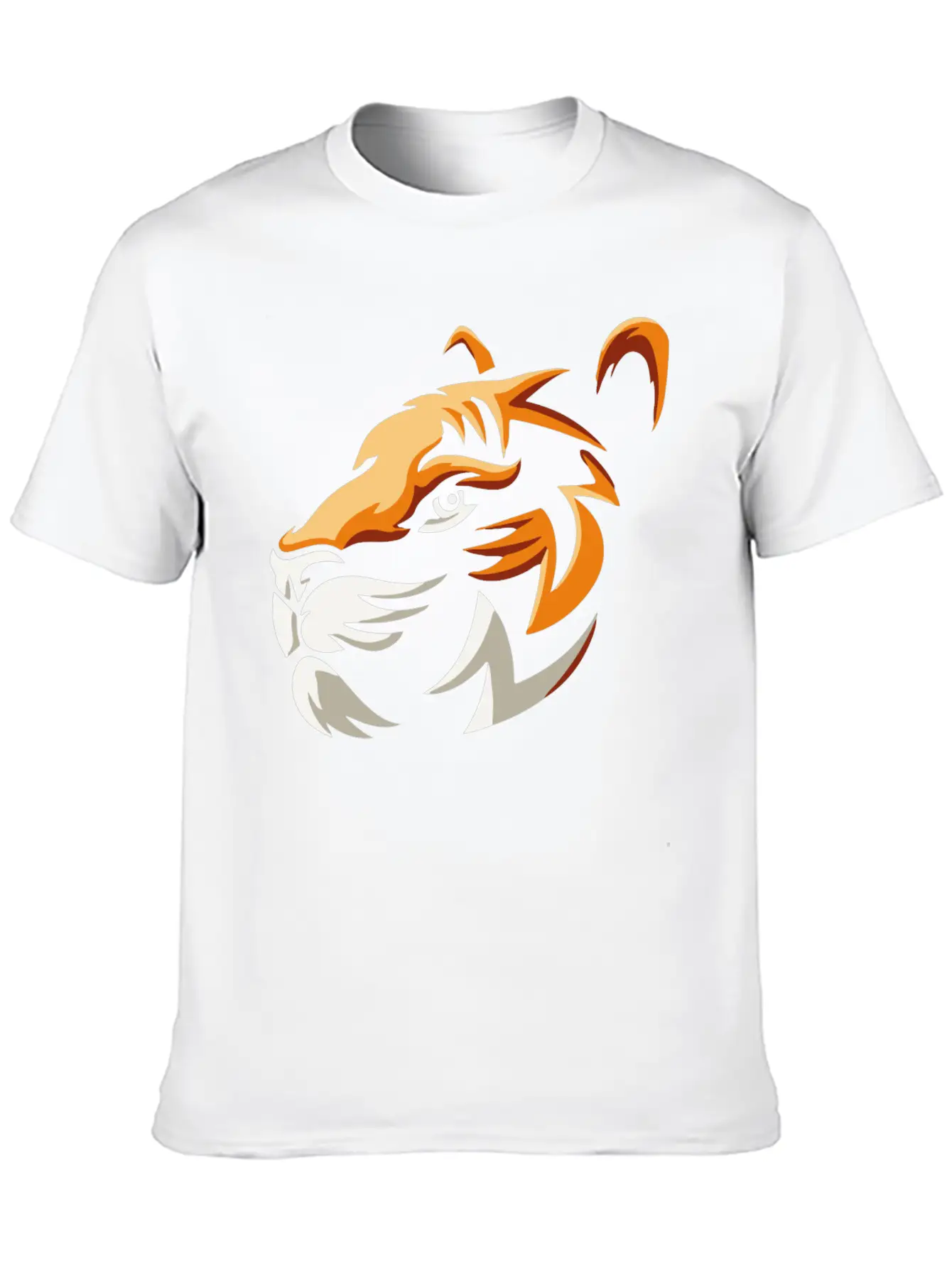 Lion Head, Roaring Lion Timeless Short Sleeve Tee – Comfy And Minimalist Design