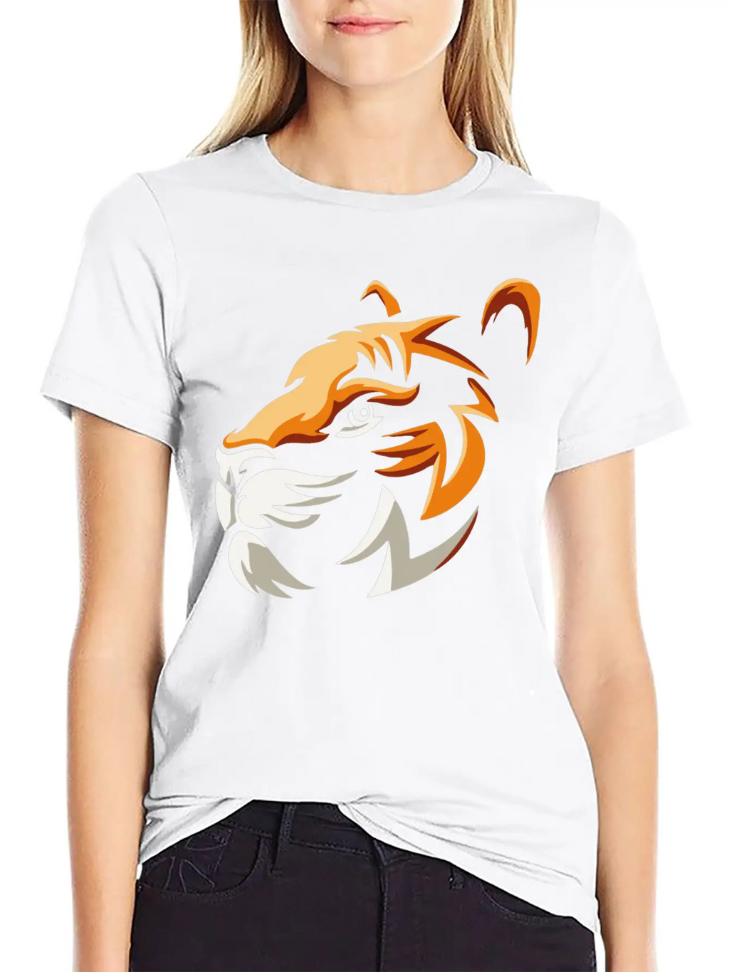 Lion Head, Roaring Lion Timeless Short Sleeve Tee – Comfy And Minimalist Design