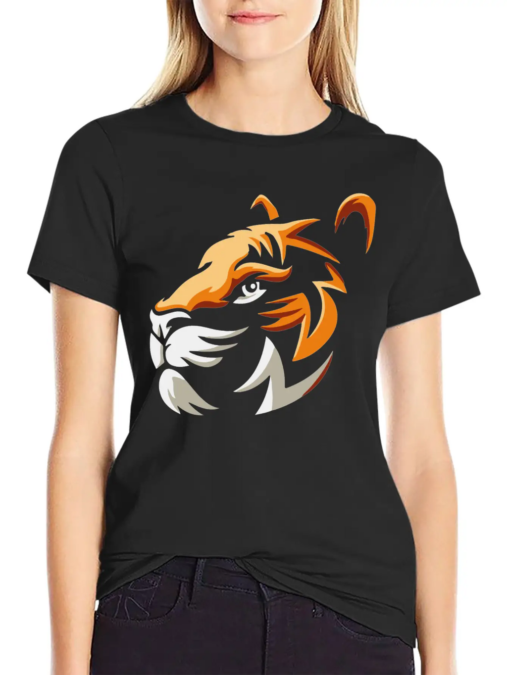 Lion Head, Roaring Lion Timeless Short Sleeve Tee – Comfy And Minimalist Design