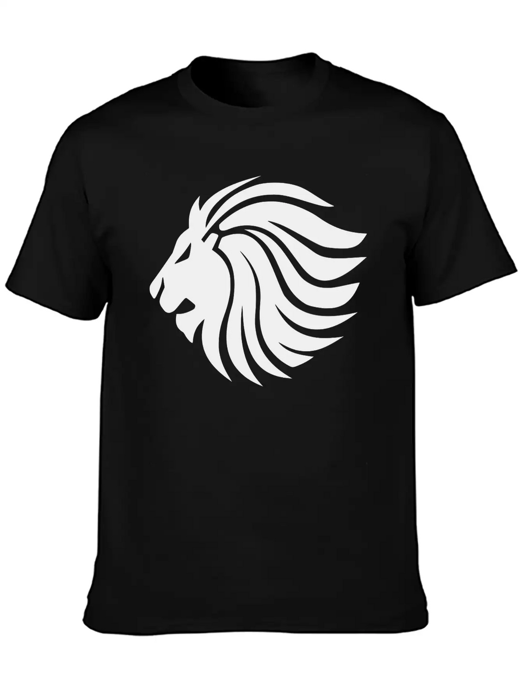 Lion - King Of The Jungle Essential Cotton Tee For Daily Outfits – Unisex Style