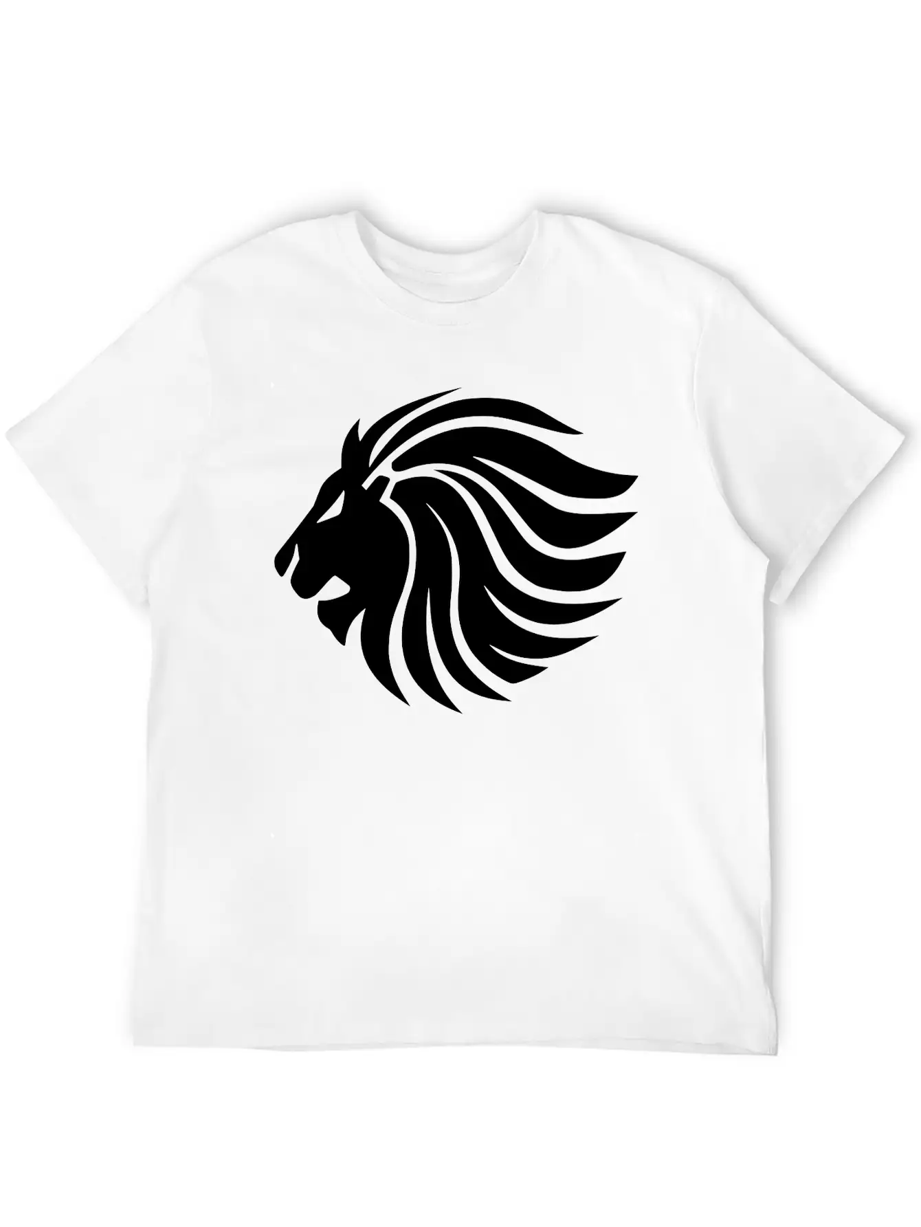 Lion - King Of The Jungle Essential Cotton Tee For Daily Outfits – Unisex Style
