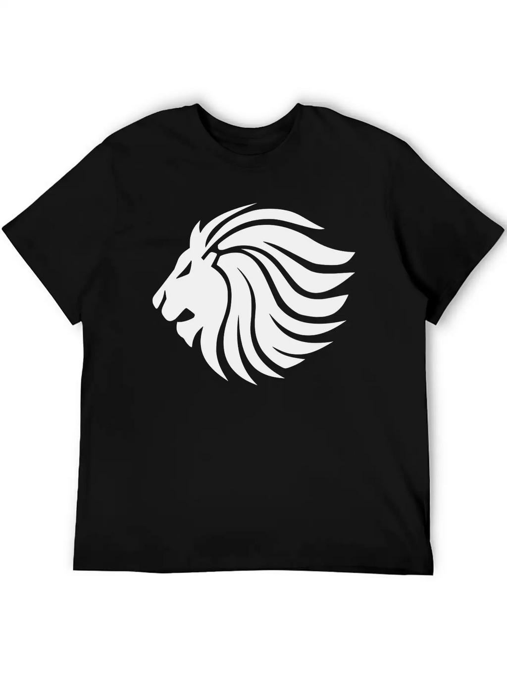 Lion - King Of The Jungle Essential Cotton Tee For Daily Outfits – Unisex Style