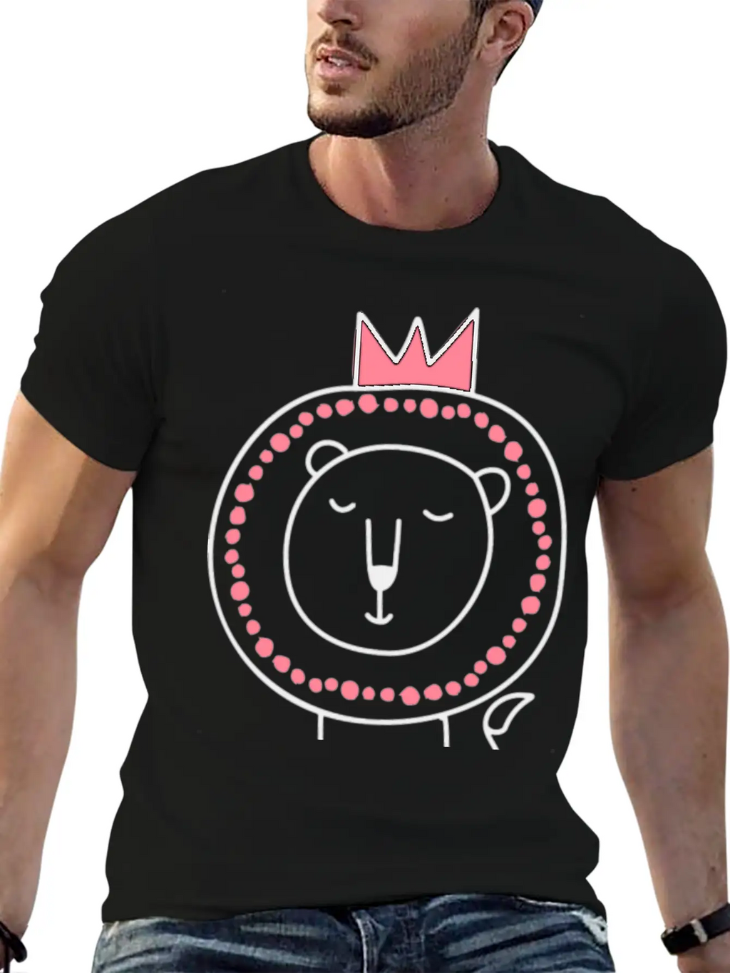 LION Modern Fit Casual T-Shirt – Clean And Versatile Design