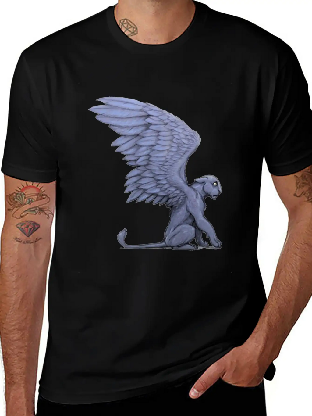 Lion Myth Modern Fit Casual T-Shirt – Clean And Versatile Design