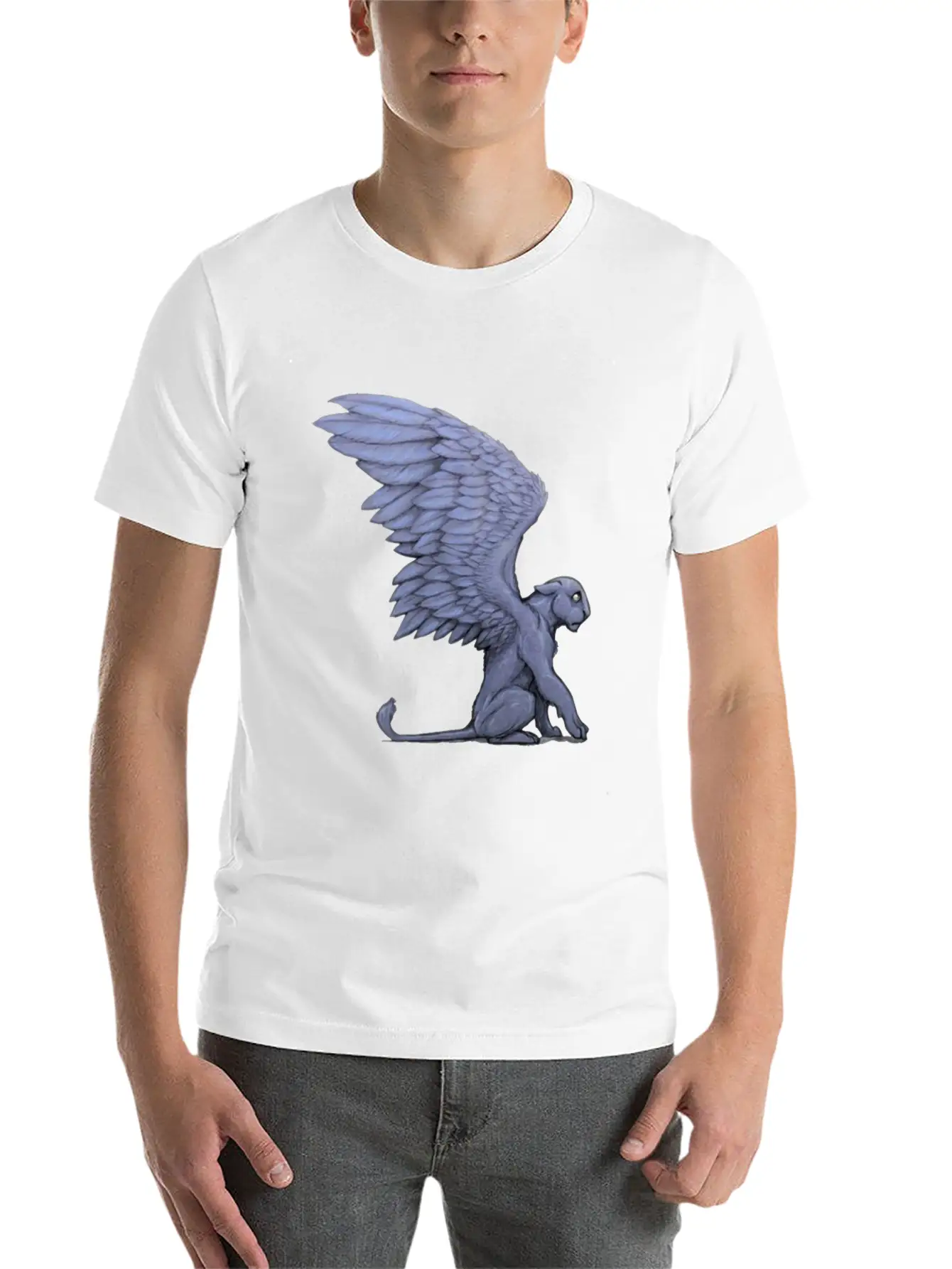 Lion Myth Modern Fit Casual T-Shirt – Clean And Versatile Design